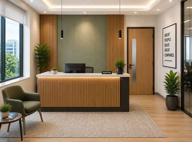 Commercial office interior design Dubai