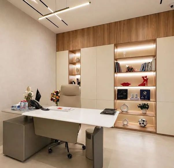 Corporate Office interior fit-out — Dubai Science Park, Dubai · 400 Sqm