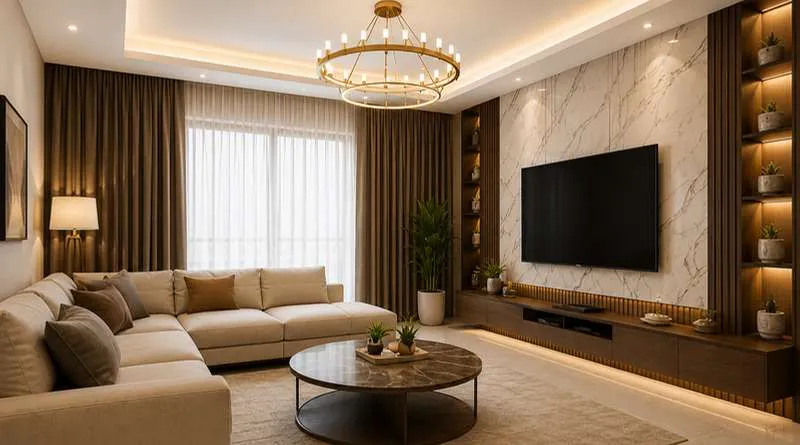 Residential villa interior design Dubai